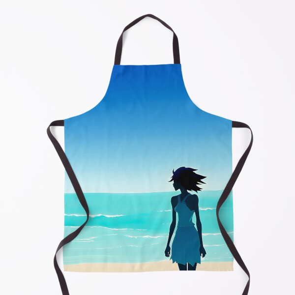 Item preview, Coastal Minimalist Style Beach Chic Calming Ocean Blues - AI Art 1 of 8 designed and sold by Beachy.