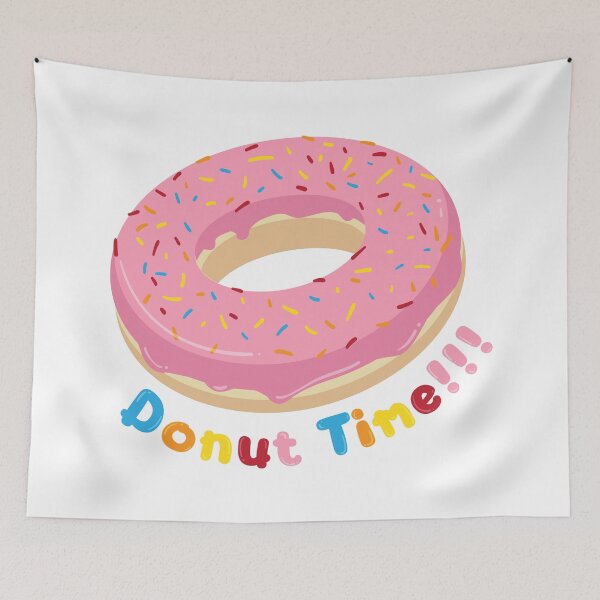 Item preview, Pink donut time designed and sold by SahDigiArt.