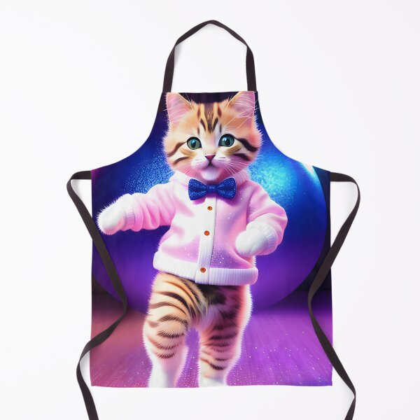 Item preview, Disco Dancing cat - Modern digital art designed and sold by Ai-michiart.
