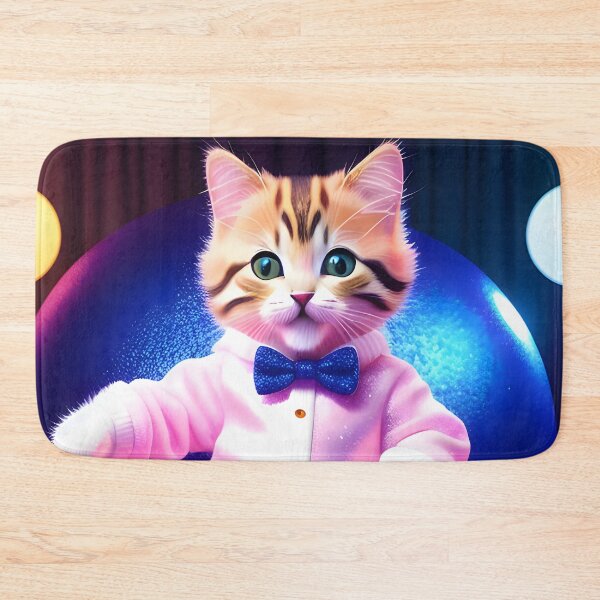 Item preview, Disco Dancing cat - Modern digital art designed and sold by Ai-michiart.
