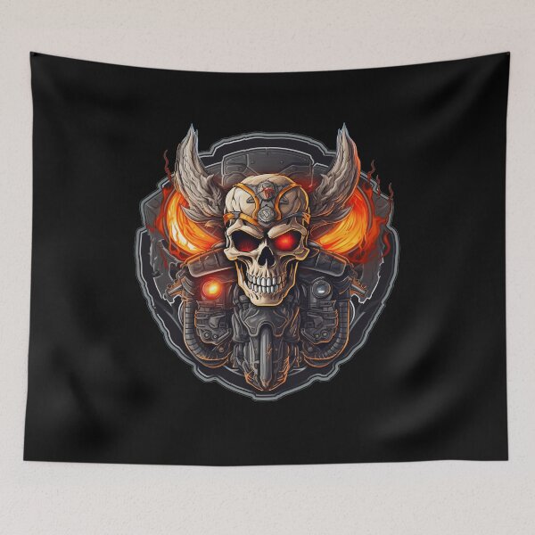 Item preview, Skull Biker designed and sold by ashleeeyjayne.