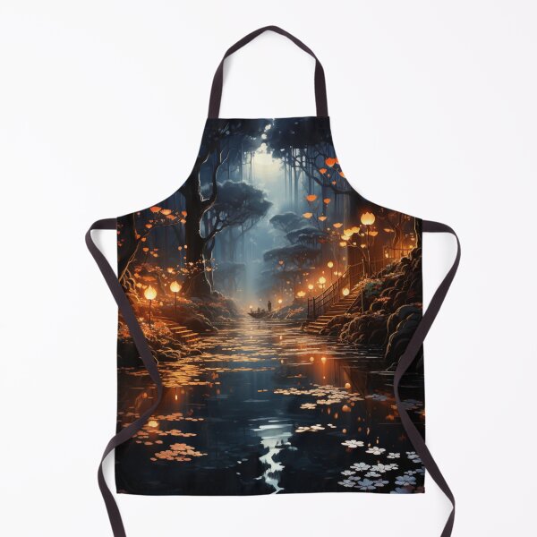 Item preview, Misty Cascade: An Impressionist Reverie - 28 designed and sold by Moisky Art.