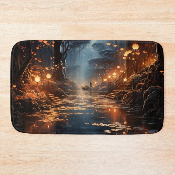 Item preview, Misty Cascade: An Impressionist Reverie - 28 designed and sold by Moisky Art.