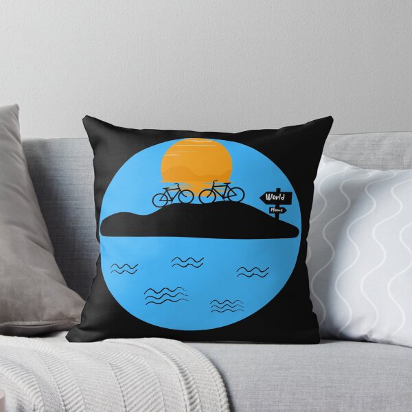 Item preview, Cycling towards the sunset designed and sold by ArtCraftedShop.
