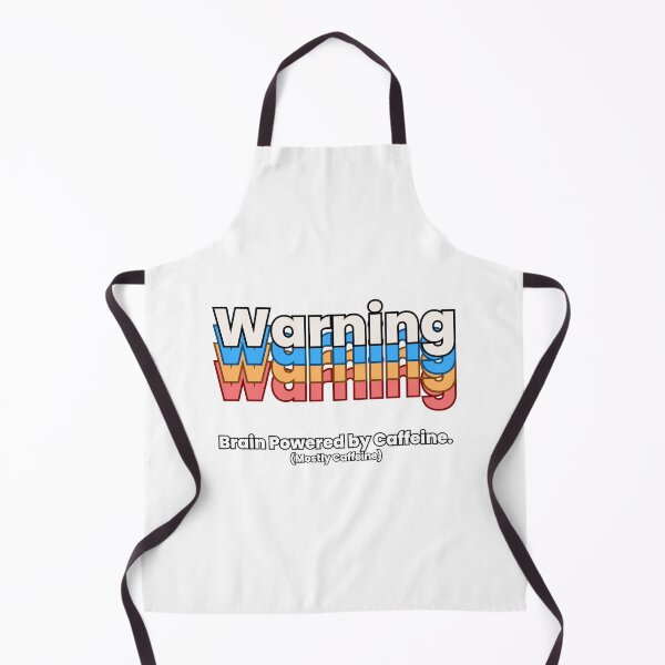 Item preview, Warning: Brain Powered by Caffeine designed and sold by YrtemmyS.