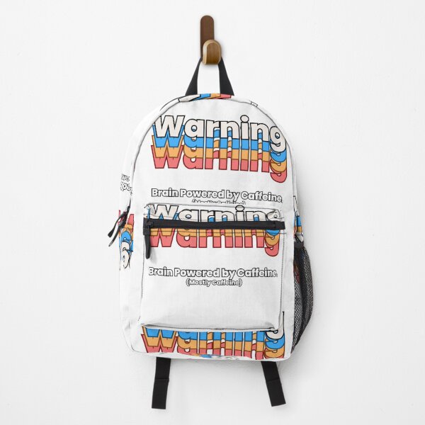 Item preview, Warning: Brain Powered by Caffeine designed and sold by YrtemmyS.