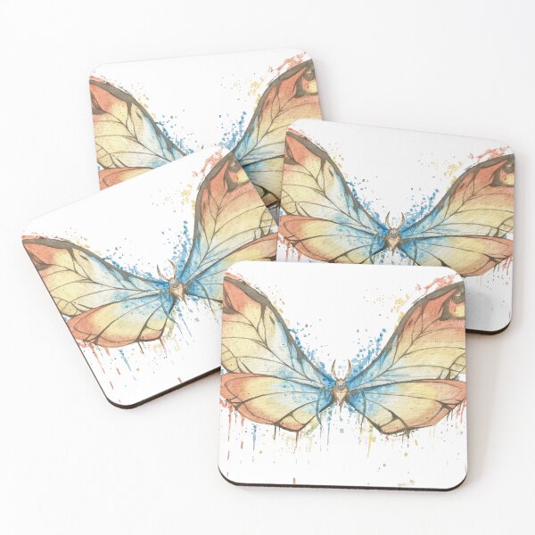Item preview, Mothra watercolor designed and sold by DEMMon07.