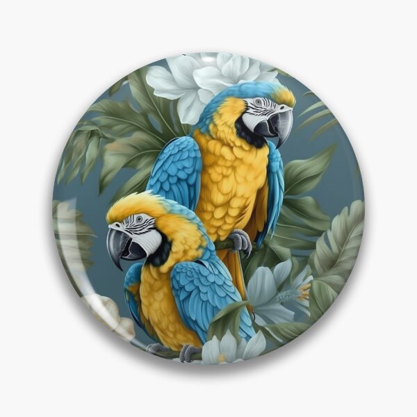 Item preview, Yellow and Blue Macaws designed and sold by pinkal.