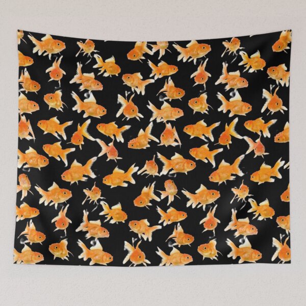 Item preview, Gold Fish Black designed and sold by Profitrip.