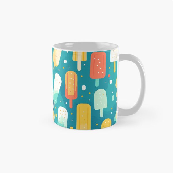 Item preview, Colorful popsicles pattern designed and sold by enipra.