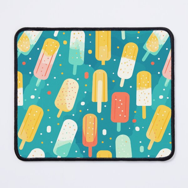 Item preview, Colorful popsicles pattern designed and sold by enipra.