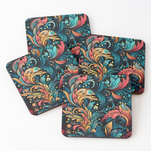 Item preview, A abrstract colorful pattern  designed and sold by TogetherDshop.