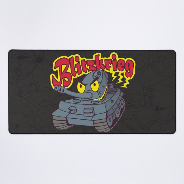 Item preview, Cartoon tiger tank and blitzkrieg designed and sold by FAawRay.