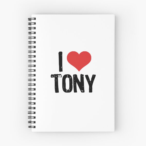 Item preview, I Love Tony designed and sold by The "I Love Everything" Shop.