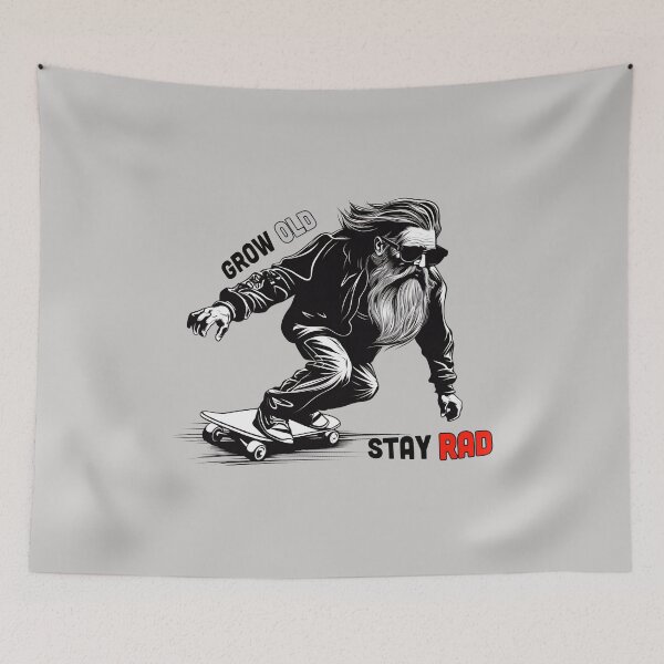 Item preview, Grow old - stay RAD! designed and sold by titur.