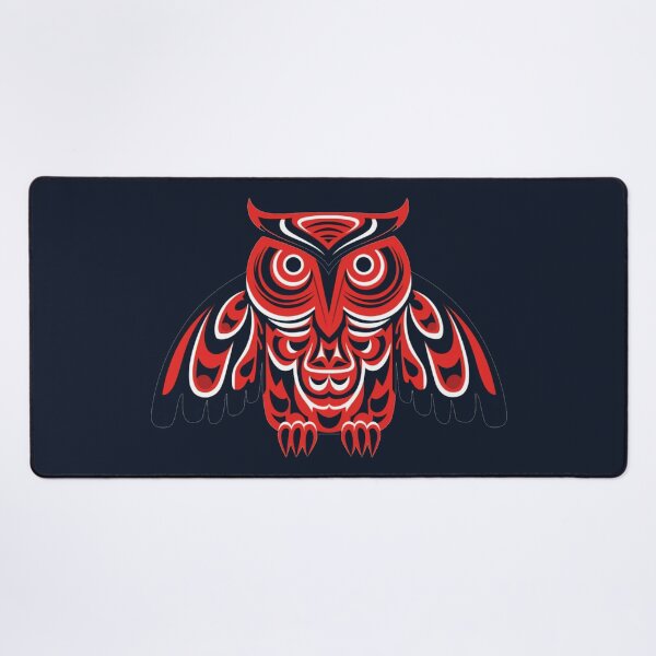 Item preview, Haida Tlingit Native Totem Owl designed and sold by BuxomBabe21.