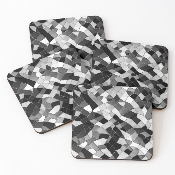 Item preview, Seamless pattern by arranging abstract mosaic designed and sold by bubbleshop01.
