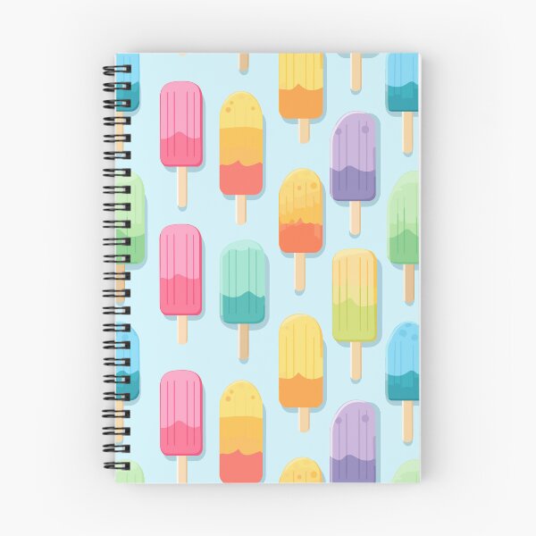 Item preview, Colorful popsicles pattern designed and sold by enipra.