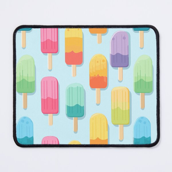 Item preview, Colorful popsicles pattern designed and sold by enipra.