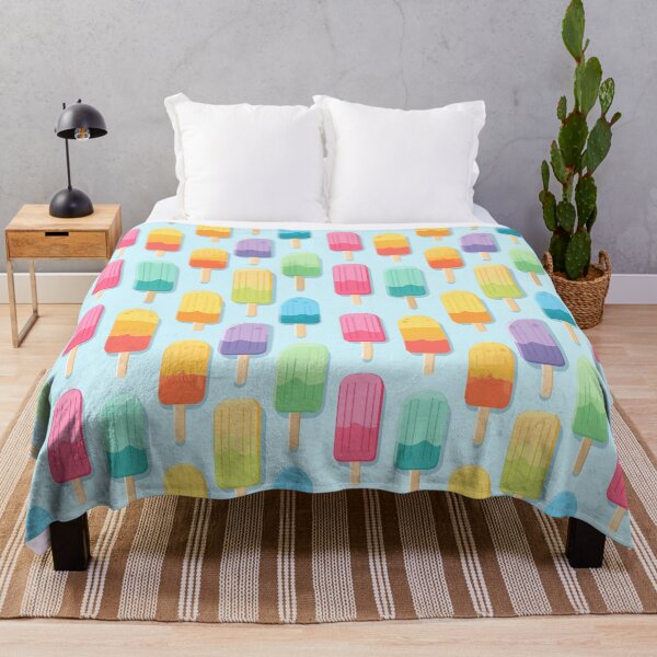 Item preview, Colorful popsicles pattern designed and sold by enipra.