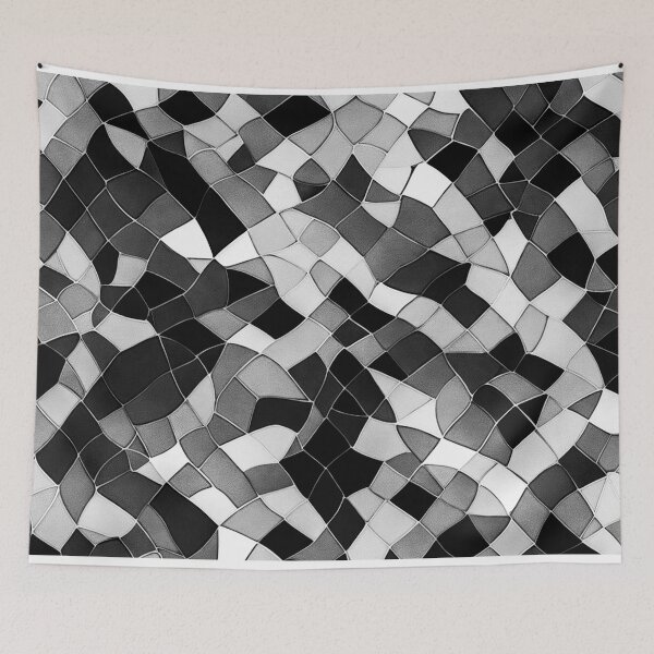Item preview, Seamless pattern by arranging abstract mosaic designed and sold by bubbleshop01.
