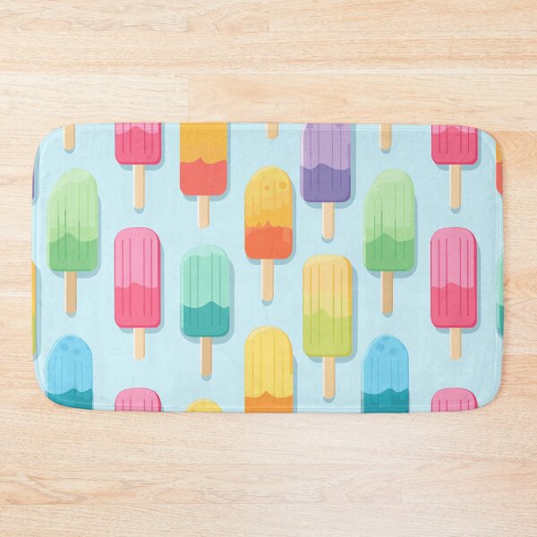 Item preview, Colorful popsicles pattern designed and sold by enipra.