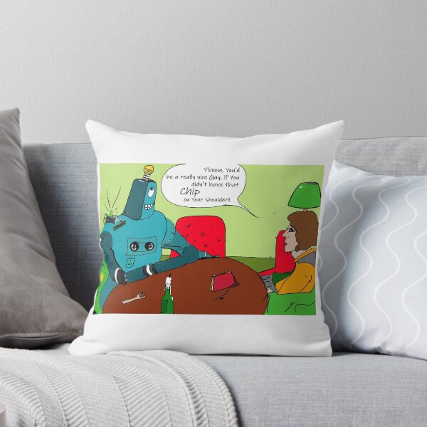 Item preview, Robot and Girl Dinner Date Cartoon designed and sold by Grant Wilson.