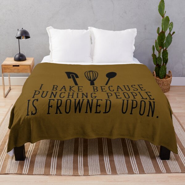 Item preview, I bake because punching people is frowned upon designed and sold by ccdeiawkr14.