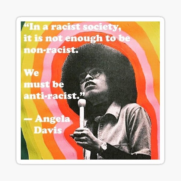 Angela Davis  Sticker