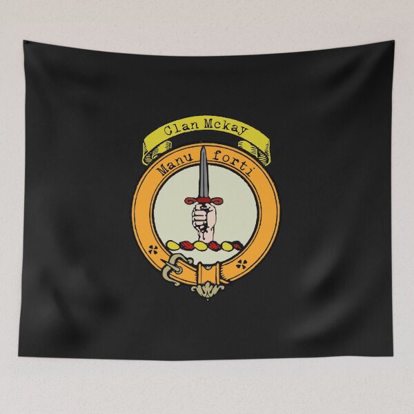 Item preview, Mckay Scottish Clan Surname crest designed and sold by BagTown Clans.