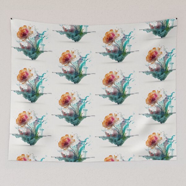 Item preview, Flower Splashing in Color designed and sold by TheFullFantasy.