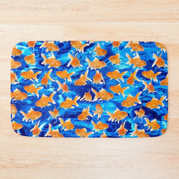 Item preview, Gold Fish Blue designed and sold by Profitrip.