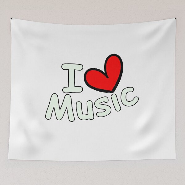 Item preview, I love music designed and sold by vidademusico.
