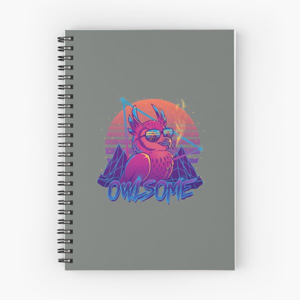 Item preview, Owlsome - Owl Awesome Bird Retrowave 80s Classic 		 designed and sold by tacoxlafb13.