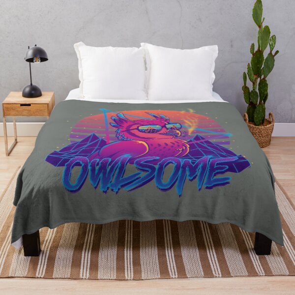 Item preview, Owlsome - Owl Awesome Bird Retrowave 80s Classic 		 designed and sold by tacoxlafb13.