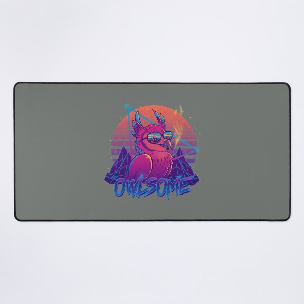Item preview, Owlsome - Owl Awesome Bird Retrowave 80s Classic 		 designed and sold by tacoxlafb13.