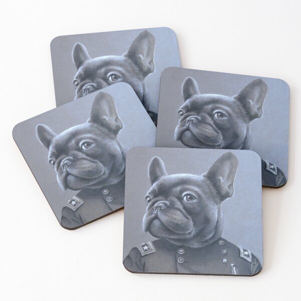 Item preview, Frenchie Soldier designed and sold by Nicole Caulfield.