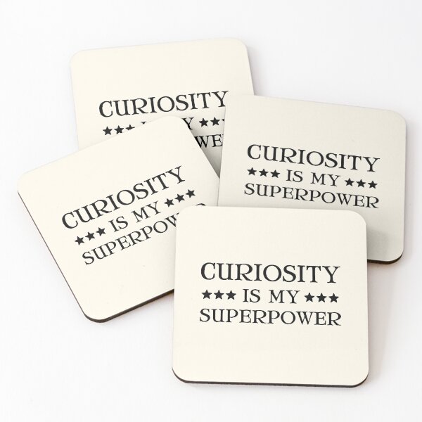 Item preview, Curiosity Is My Superpower designed and sold by FunnyFactDesign.