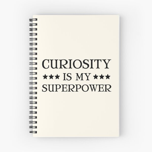Item preview, Curiosity Is My Superpower designed and sold by FunnyFactDesign.
