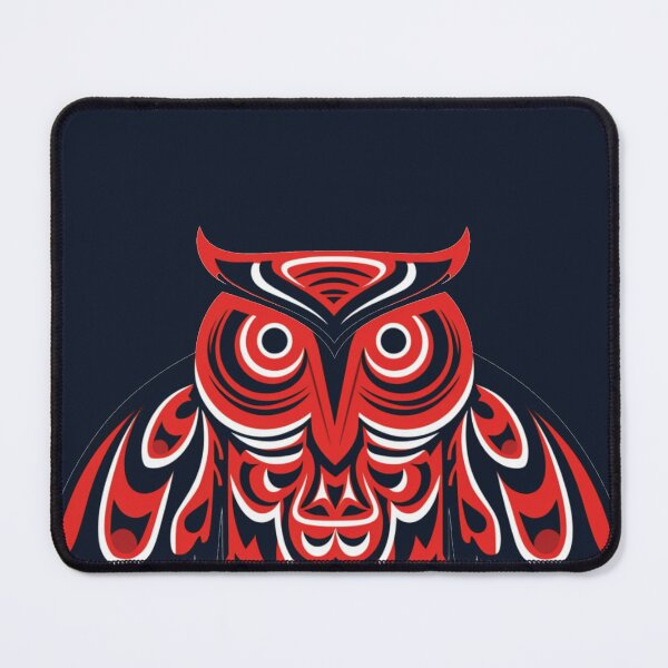 Item preview, Haida Tlingit Native Totem Owl designed and sold by BuxomBabe21.