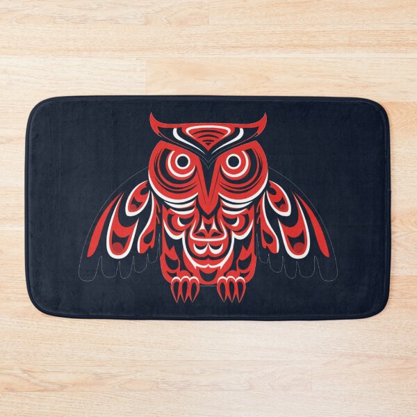 Item preview, Haida Tlingit Native Totem Owl designed and sold by BuxomBabe21.
