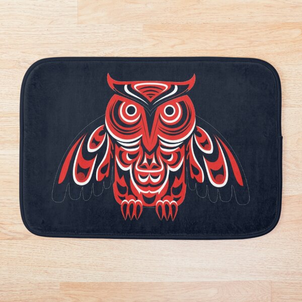 Item preview, Haida Tlingit Native Totem Owl designed and sold by BuxomBabe21.