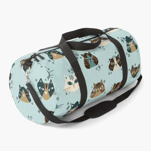 Item preview, Cat Faces Collection – Blue & Tan designed and sold by Cat Coquillette.