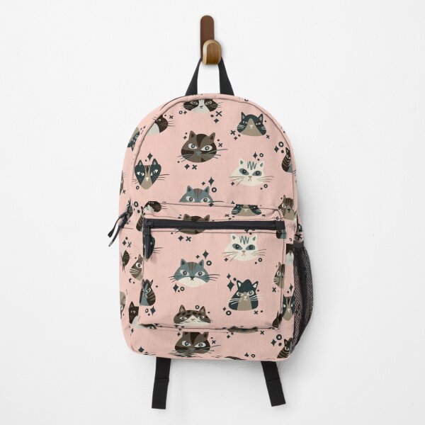 Item preview, Cat Faces Collection – Brown & Blush designed and sold by Cat Coquillette.