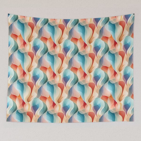 Item preview, abstract colorful gradient attractive artwork design designed and sold by Trendy-Artistry.