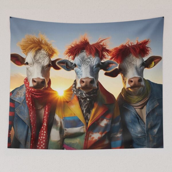 Item preview, Chic Bovines: Fashion Forward Cows designed and sold by Brendon987.