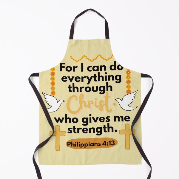 Item preview, For I can do everything through Christ, who gives me strength. Philippians 4:13 designed and sold by General-Corner.