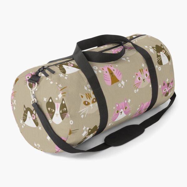 Item preview, Cat Faces Collection – Ochre & Pink designed and sold by Cat Coquillette.