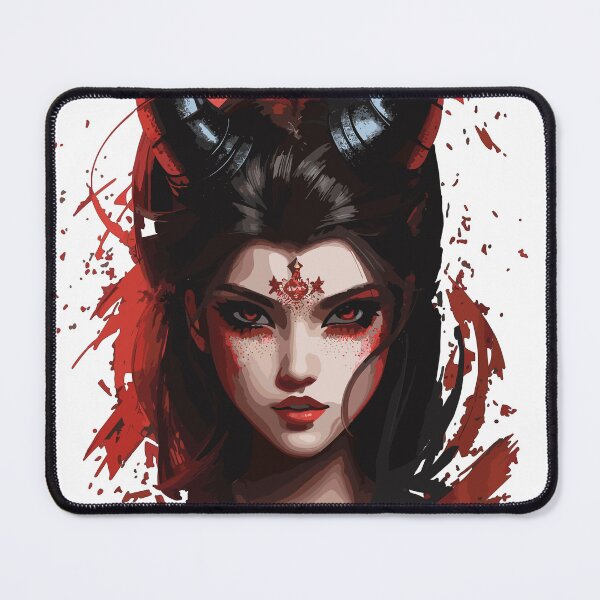 Item preview, Female Demon Head designed and sold by SassysDesigns.