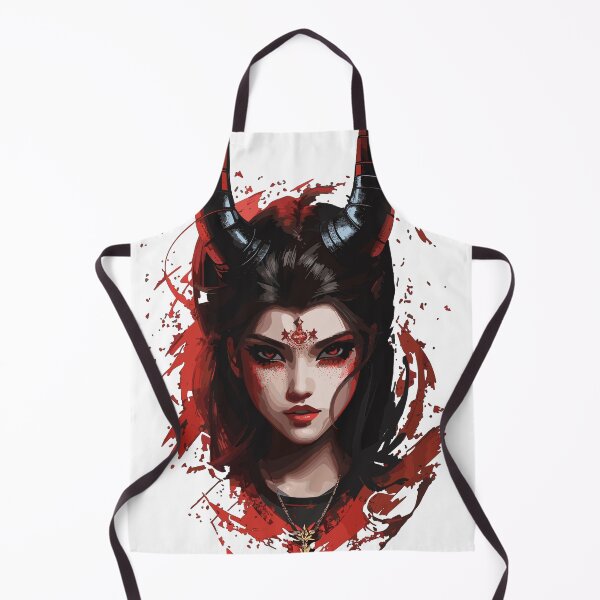 Item preview, Female Demon Head designed and sold by SassysDesigns.